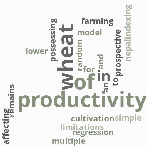 An assessment of factors affecting productivity ...